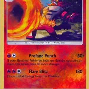 Incineroar Reverse Holo Uncommon