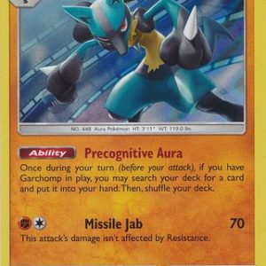 Lucario Reverse Holo Rare